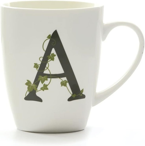 Tazza lettera bianco - -,