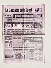 GAZZETTA DELLO SPORT 13 GENNAIO 1983 PAOLO ROSSI - PAGANICA RUGBY - PAOLO ROSSI