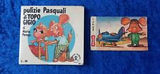 TOPO GIGIO PAVESI SERIE H E MINI LIBRO PULIZIE PASQUALI MONDADORI 1966 GP1