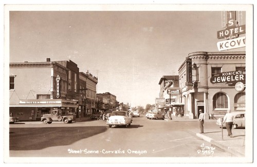 1950 corvalis oregon foto - corvalis,,