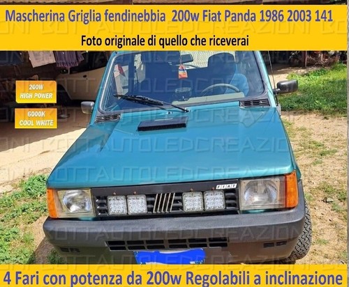 Mascherina griglia fendinebbia - mascherina,