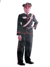 CARNIVAL TOYS 63881 costume carabiniere 12/13 giacca+pant+capp+cint