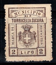 Cassaforte Torricella - MNH 80% Italia entrate comunali 2 Lire, Feedback