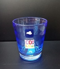 6 Bicchieri Vetro colore Blu