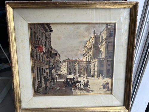Vecchio quadro acquarello - vecchio,