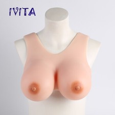 Coppa D Silicone Silicone Forme Seno CD TG TETTE FINTE ESALTATORE MEZZO CORPO COSPLAY