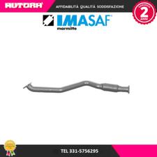116631 Tubo scarico anteriore c/flessibile adatto a Alfa 147-156 (MARCA IMASAF).