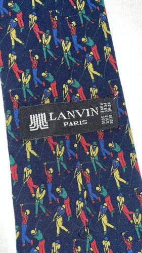 Cravatta lanvin 100 seta - 100%,