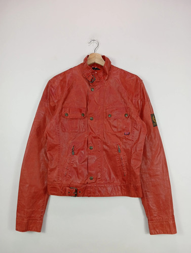 Belstaff giacca pelle - belstaff,