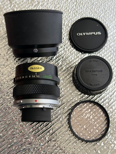 Olympus zuiko 135 5 - 135, f4.5