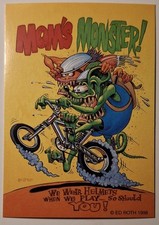 1998 Rat Fink trading card
