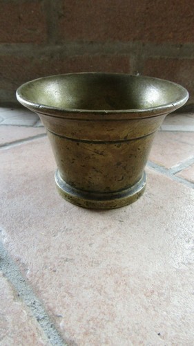Antico mortaio bronzo - mortaio,
