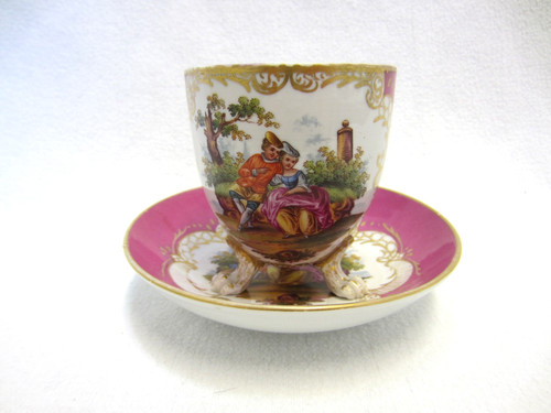 Porcellana tazza e piattino - porcellana,
