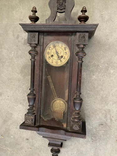 Antico orologio pendolo - a, con