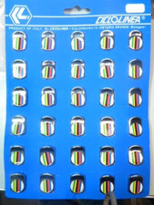 Bottoni Cinghia Clip Punta Bersaglio Italiana L'Eroica Retrò Vintage Bicicletta Ciclolinea