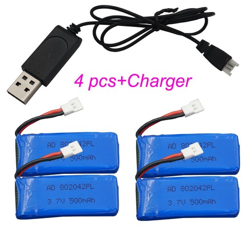 Batteria 3 7v 500mah - 4x, 3.7v
