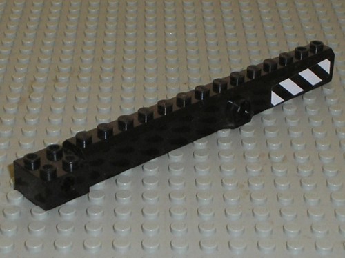 Lego city black crane arm - city,