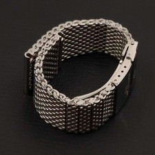 Bracciale cinturino argento