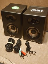 Alesis Elevate 3 altoparlante monitor da studio desktop alimentato da casa PRO basso con cavi