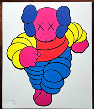 Kaws Litografia COA originale numerata limitata certificata Mori Museum 200ex .