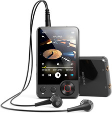 Lettore MP3 Bluetooth 5.3, 128 GB Di Memoria, Touchscreen Da 2,4 Pollici, Radio 