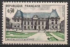 Francia 1962 Rennes Giustizia