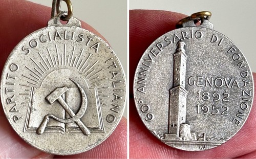 Medaglia partito socialista - partito,