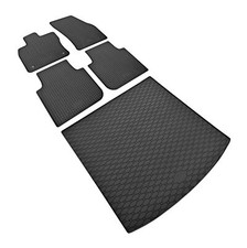 Tappetini in gomma e bagagliaio adatti per Skoda Kodiaq 7 posti dal 2017