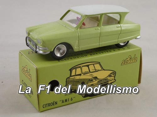 Solido citroen ami green - citroen,