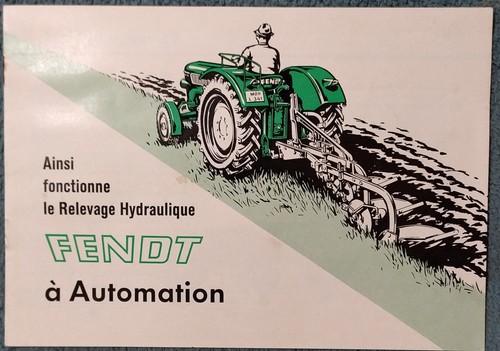 Rare brochure fendt - ***,