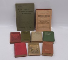 Vintage language books job - vintage, lot