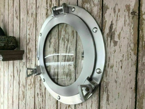 Specchio oblò ottone - , 12"