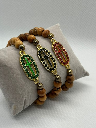 Bracciale legno ulivo - bracciale,