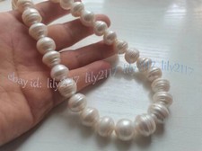 Perla bianca barocca 11-12 mm