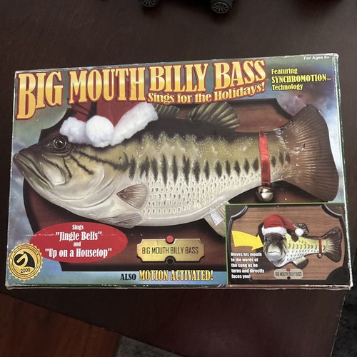 Gemmy big mouth billy - mouth, bass