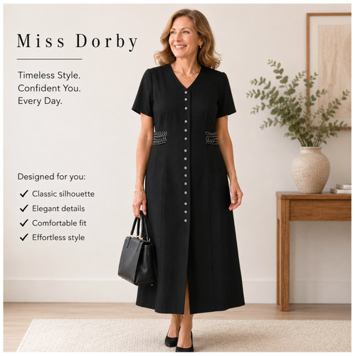 Maxi abito vintage miss dorby - vintage,