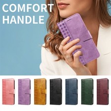 Custodia telefono flip pelle