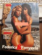 FEDERICA FONTANA & FERNANDA LESSA GQ CALENDARIO 2003 SEXY