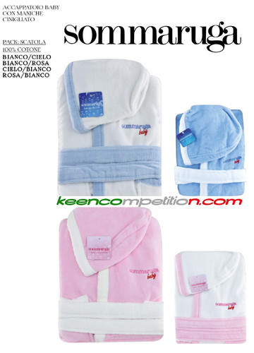 Sommaruga accappatoio baby - accappatoio,