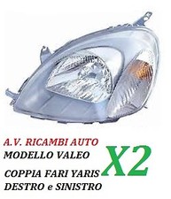 COPPIA FARI FANALE PROIETTORE