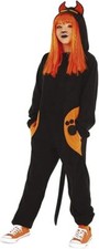 Rubies Costume Kigurumi Gatto nero Vestito Halloween Carnevale Bambini party