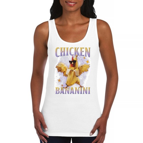 Canotta donna pollo bananini - donna,