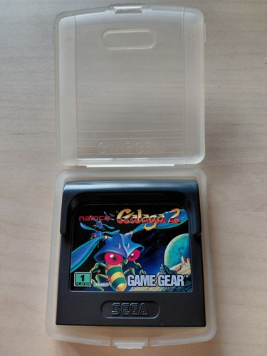 Galaga sega game gear - game,