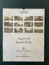 Calendario 1993 Comune di Medesano Banca monte Parma