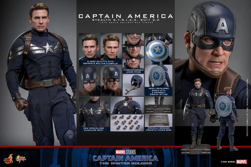 Hot toys mms783 captain - hot,