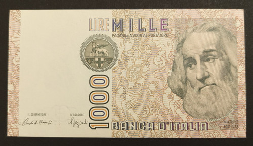1000 lire 1988 q - 1000, fds