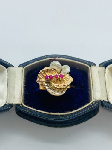 Importante anello vintage anni - anello,