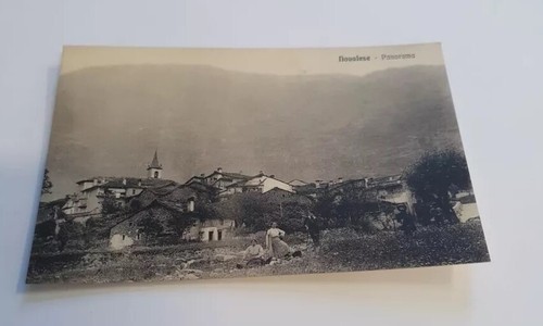 Cartolina novalese panorama - panorama, fp