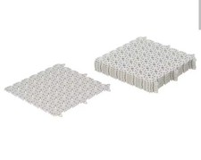 Pedana in plastica Pedana da esterno, grigio chiaro, 0.81 m² resistente & fissa