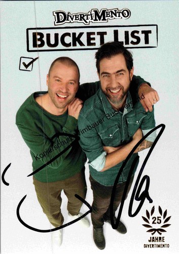 Autografo originale